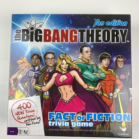 THE Big Bang Theory - Fact or Fiction Trivia Game - Picture 1 of 5
